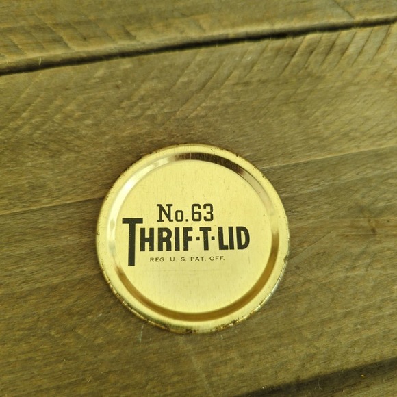 Vintage 1930s Thrif-T-Lids No. 63 For Home Canning / Ephemera - Picture 6 of 10